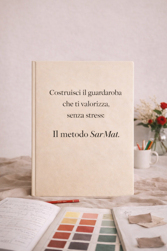 Costruisci il guardaroba che ti valorizza, senza stress: Il metodo SarMat.