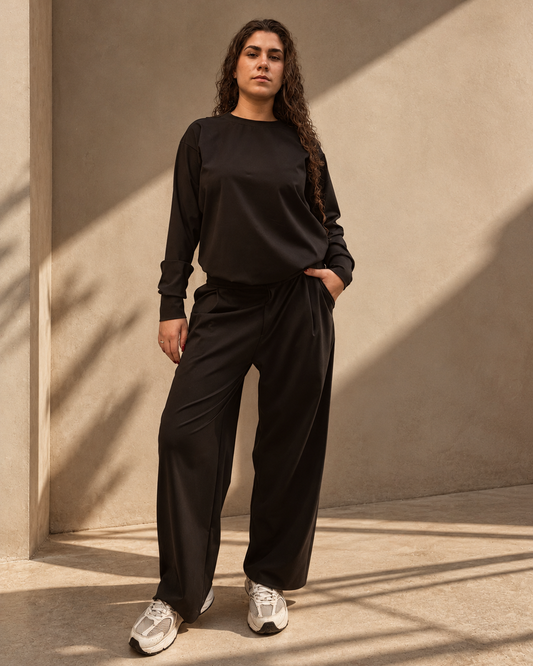 Pantalone wide leg genderless