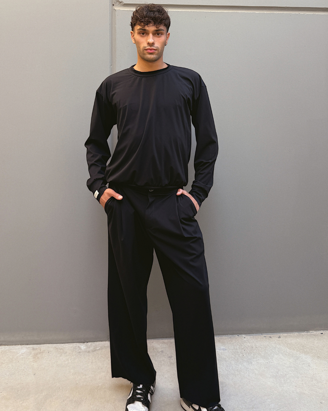 Pantalone wide leg genderless