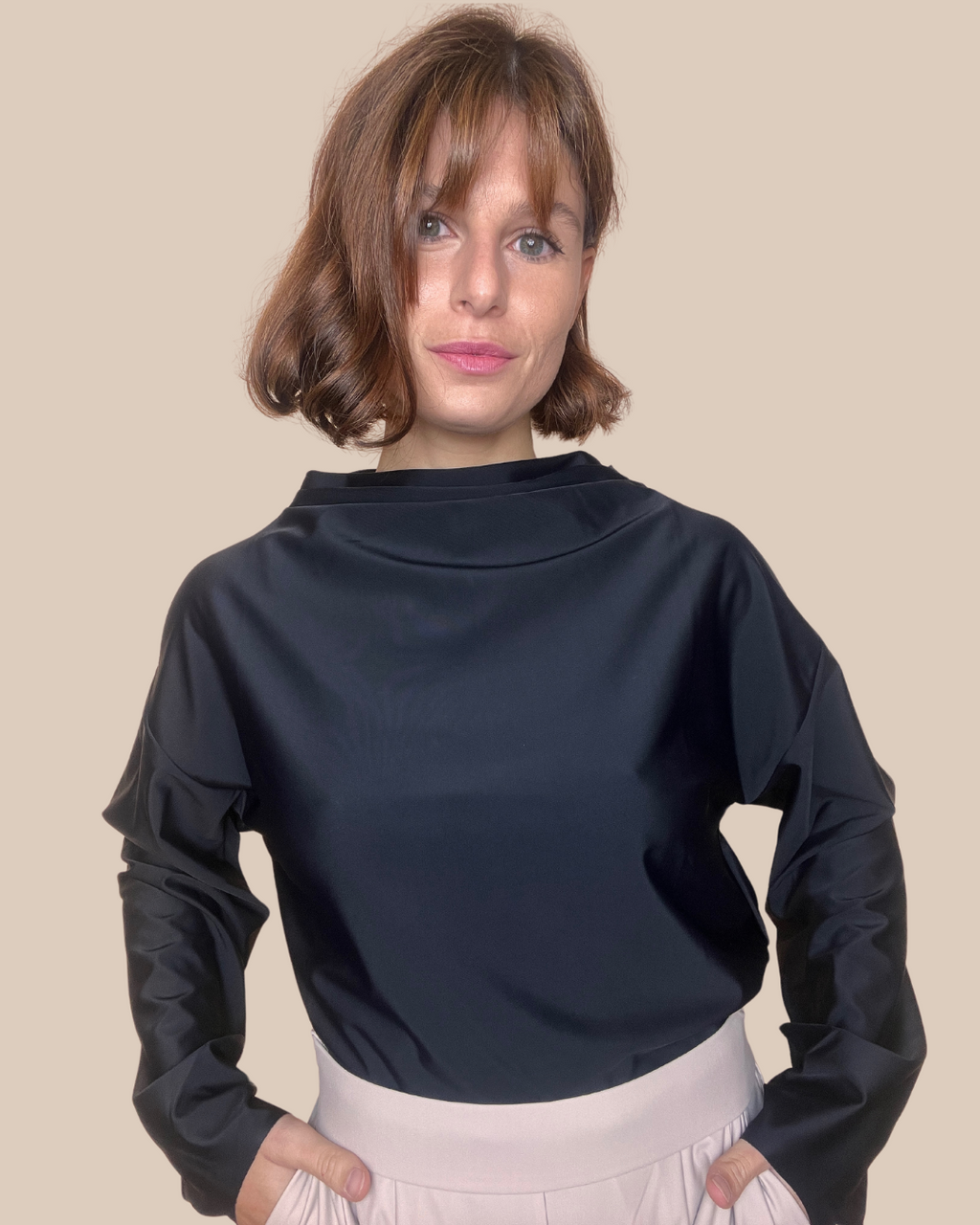 Essenza blusa maniche lunghe