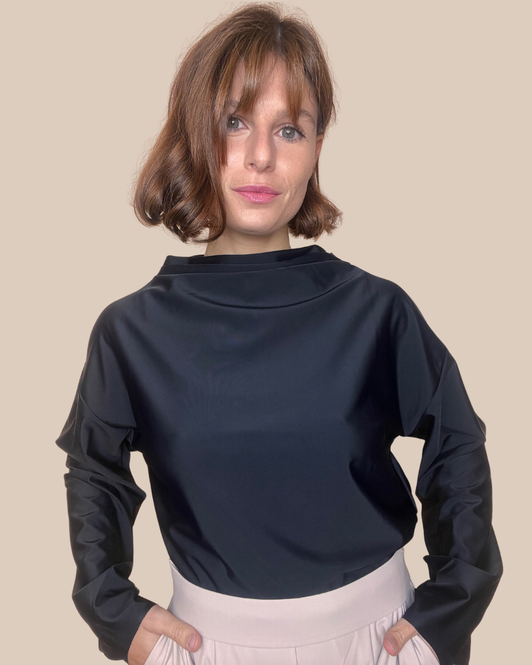 Essenza blusa maniche lunghe