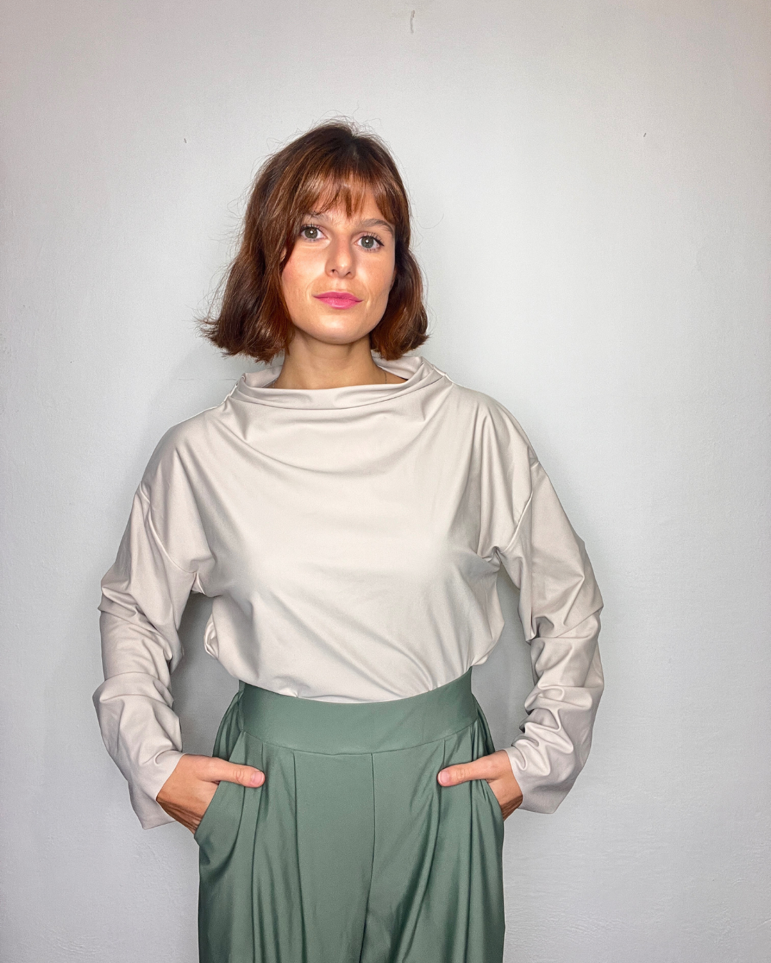 Essenza blusa maniche lunghe