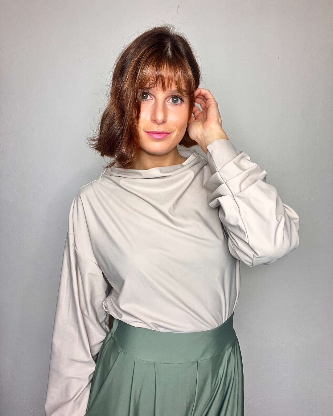 Essenza blusa maniche lunghe