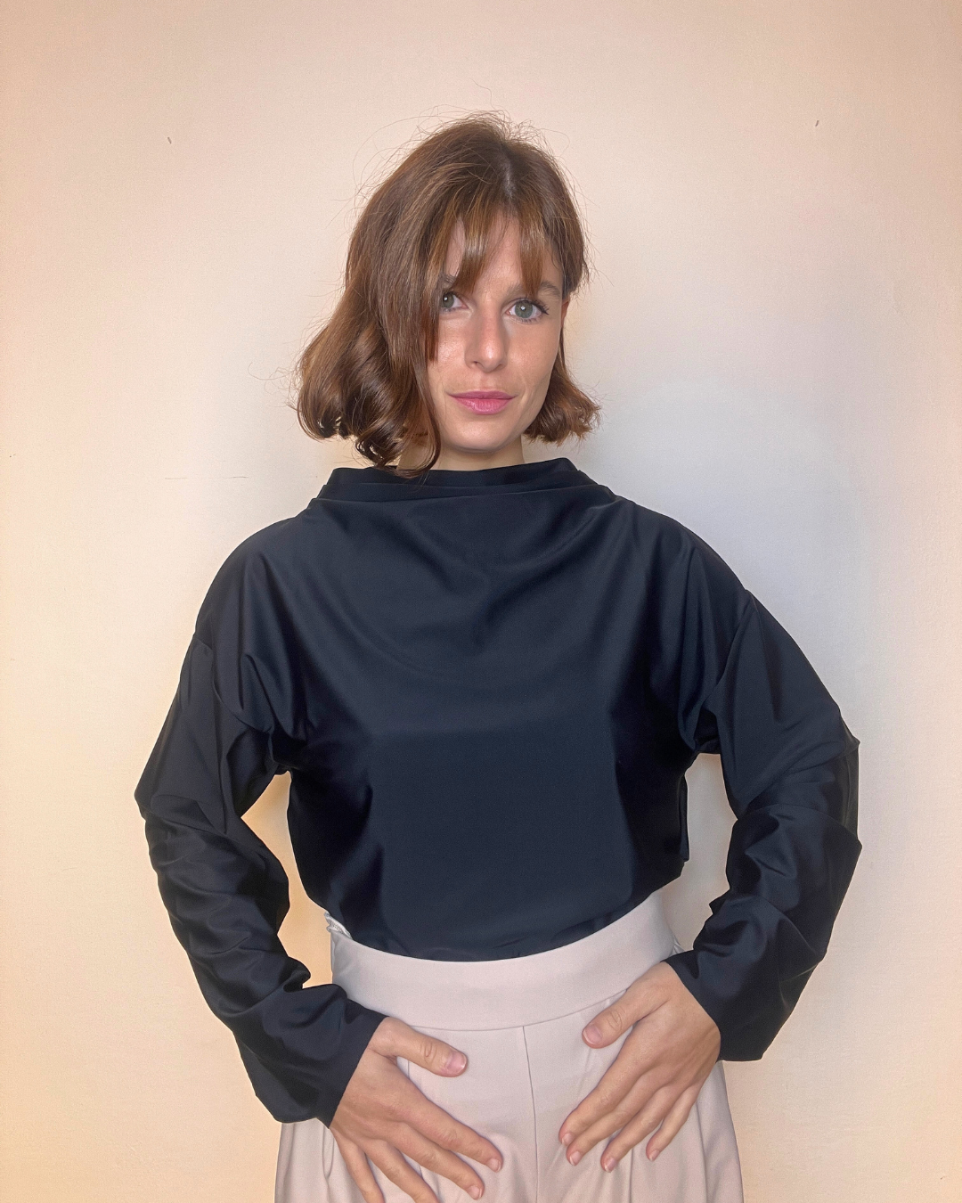 Essenza blusa maniche lunghe