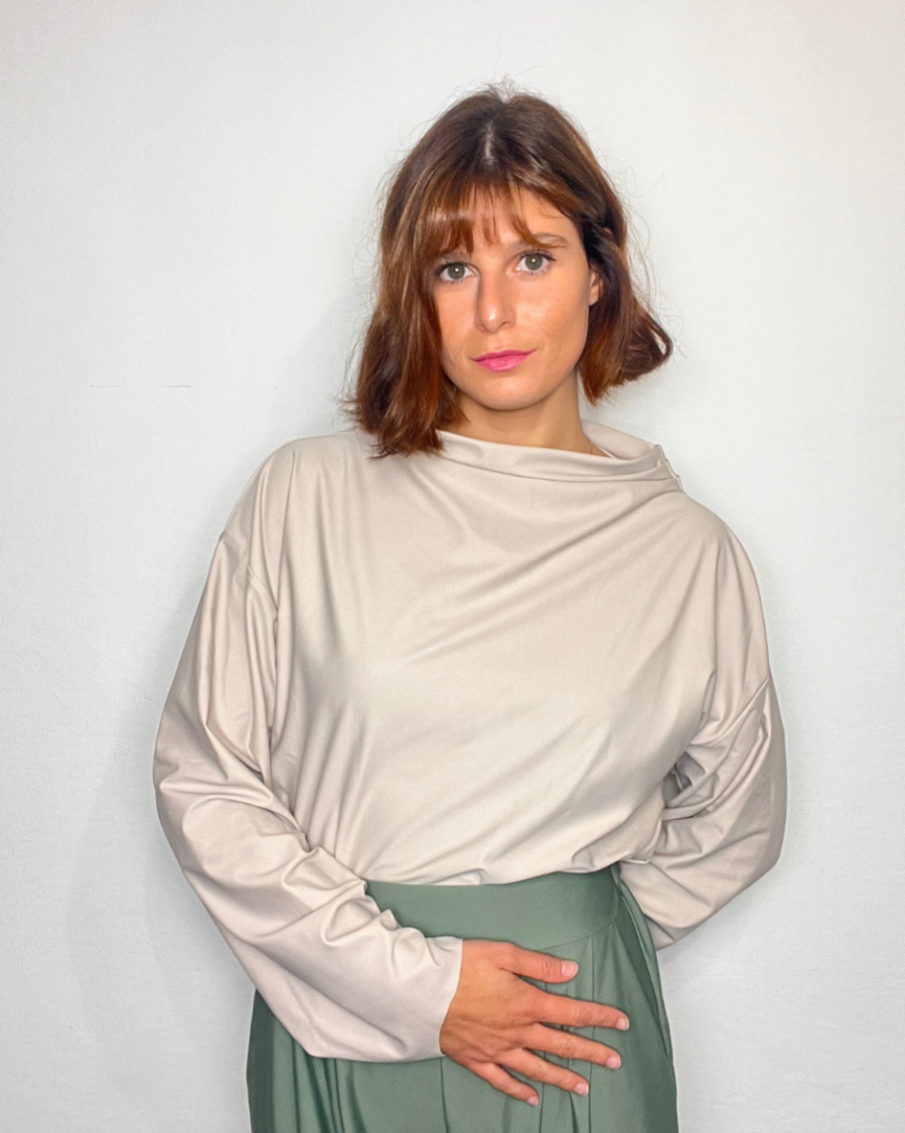 Essenza blusa maniche lunghe