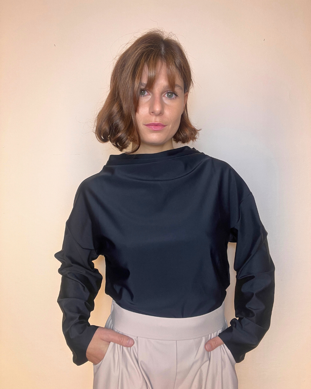 Essenza blusa maniche lunghe