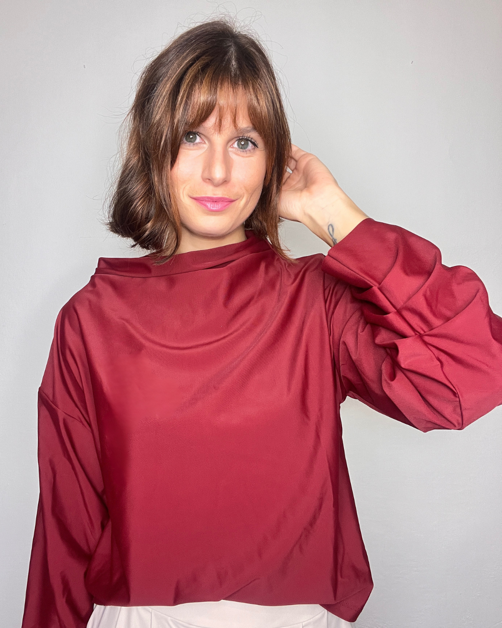 Essenza blusa maniche lunghe