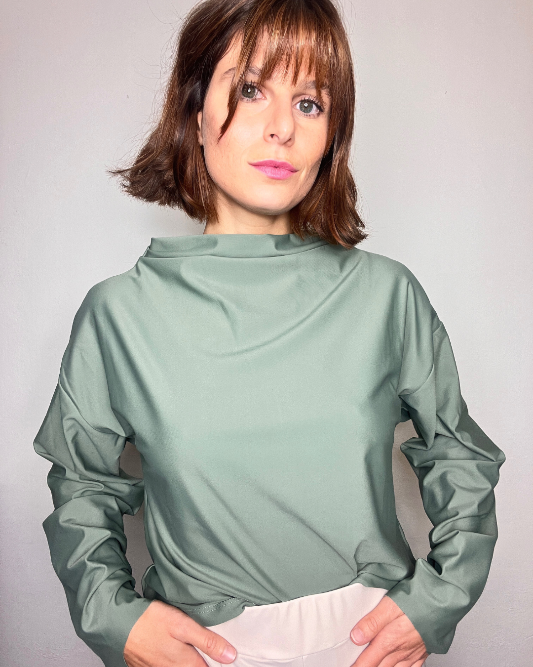 Essenza blusa maniche lunghe