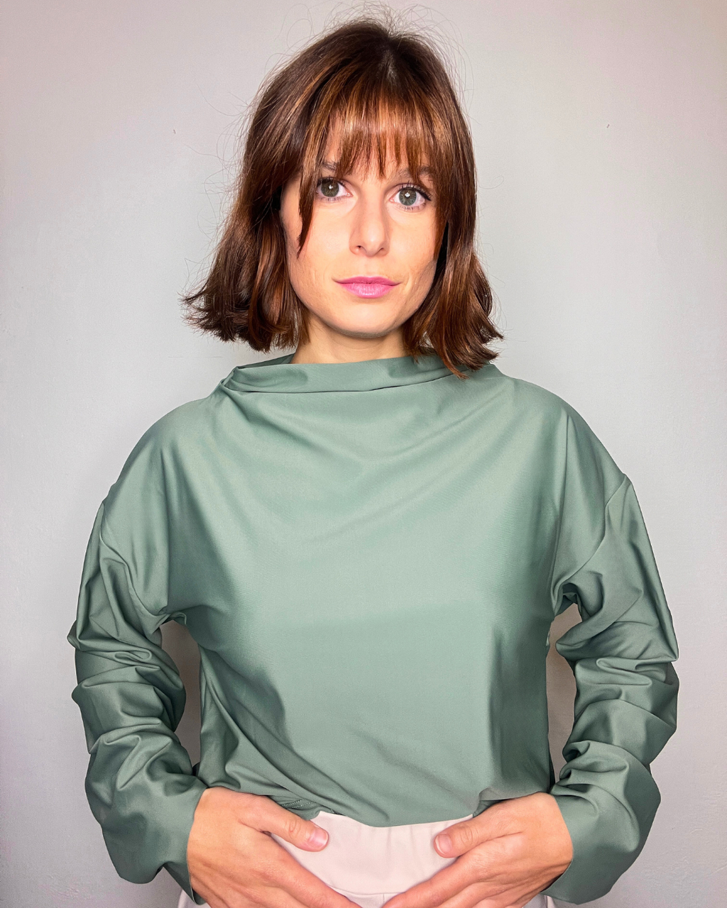 Essenza blusa maniche lunghe