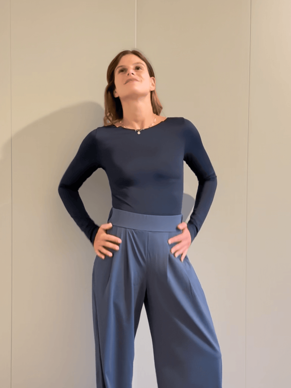 Body modellante maniche lunghe
