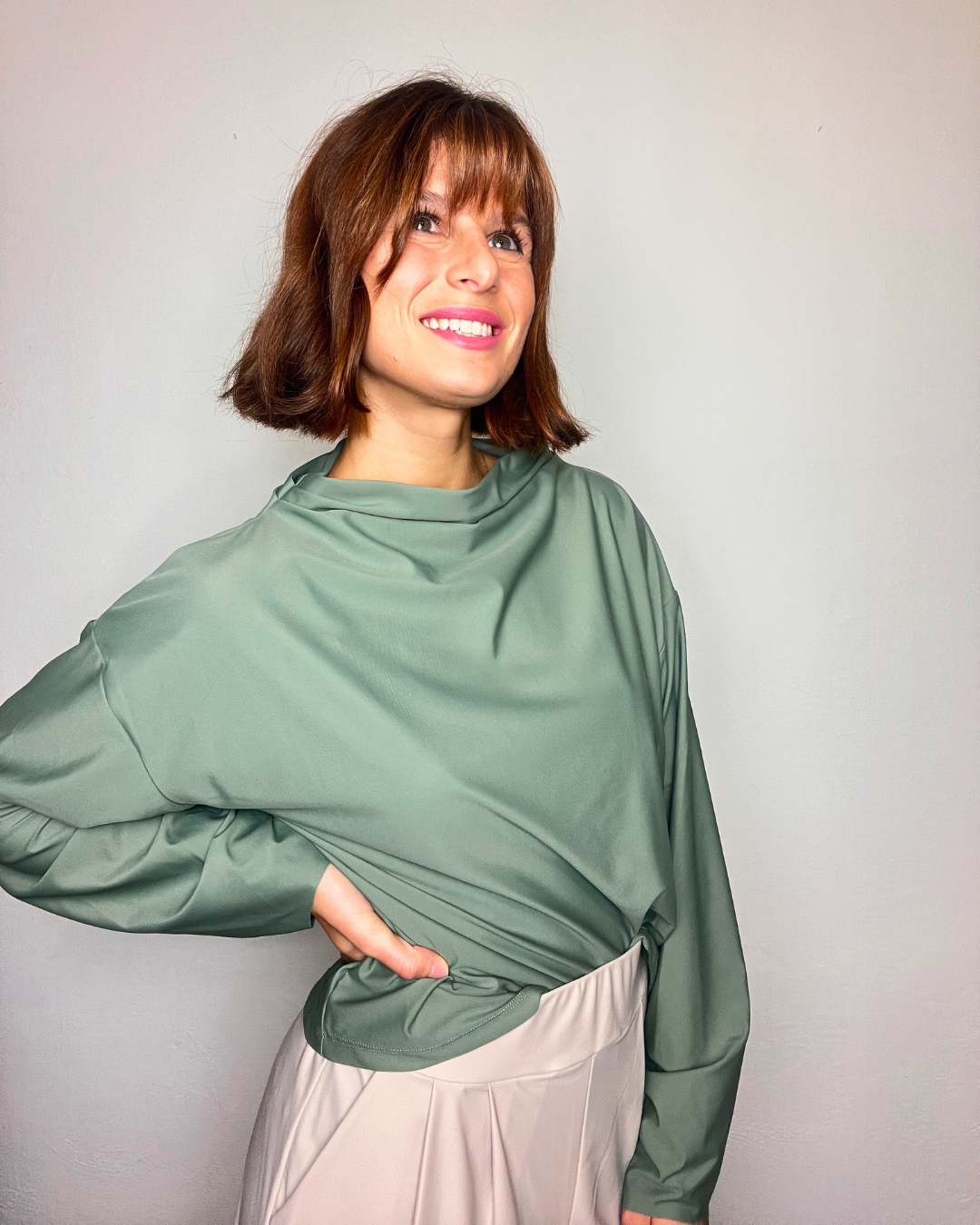 Essenza blusa maniche lunghe